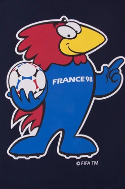 Camiseta Copa Francia 1998 World Cup Footix Mascot