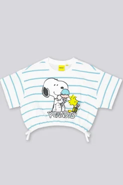 Camiseta Crop Snoopy