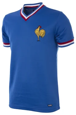 Camiseta De Fútbol Retro - Francia 1971 - Azul – Copa Football