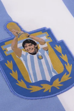 Camiseta De Fútbol Retro Maradona X Copa Argentina 1986