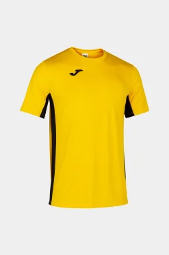 Camiseta Manga Corta Joma Cosenza Amarillo Negro