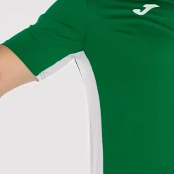 Camiseta Manga Corta Joma Cosenza Verde Blanco
