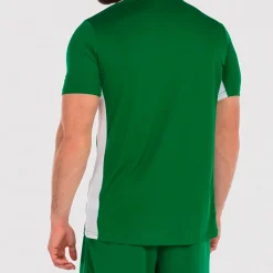 Camiseta Manga Corta Joma Cosenza Verde Blanco