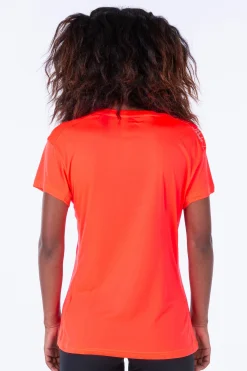 Camiseta Manga Corta Joma Elite VIII Coral Flúor