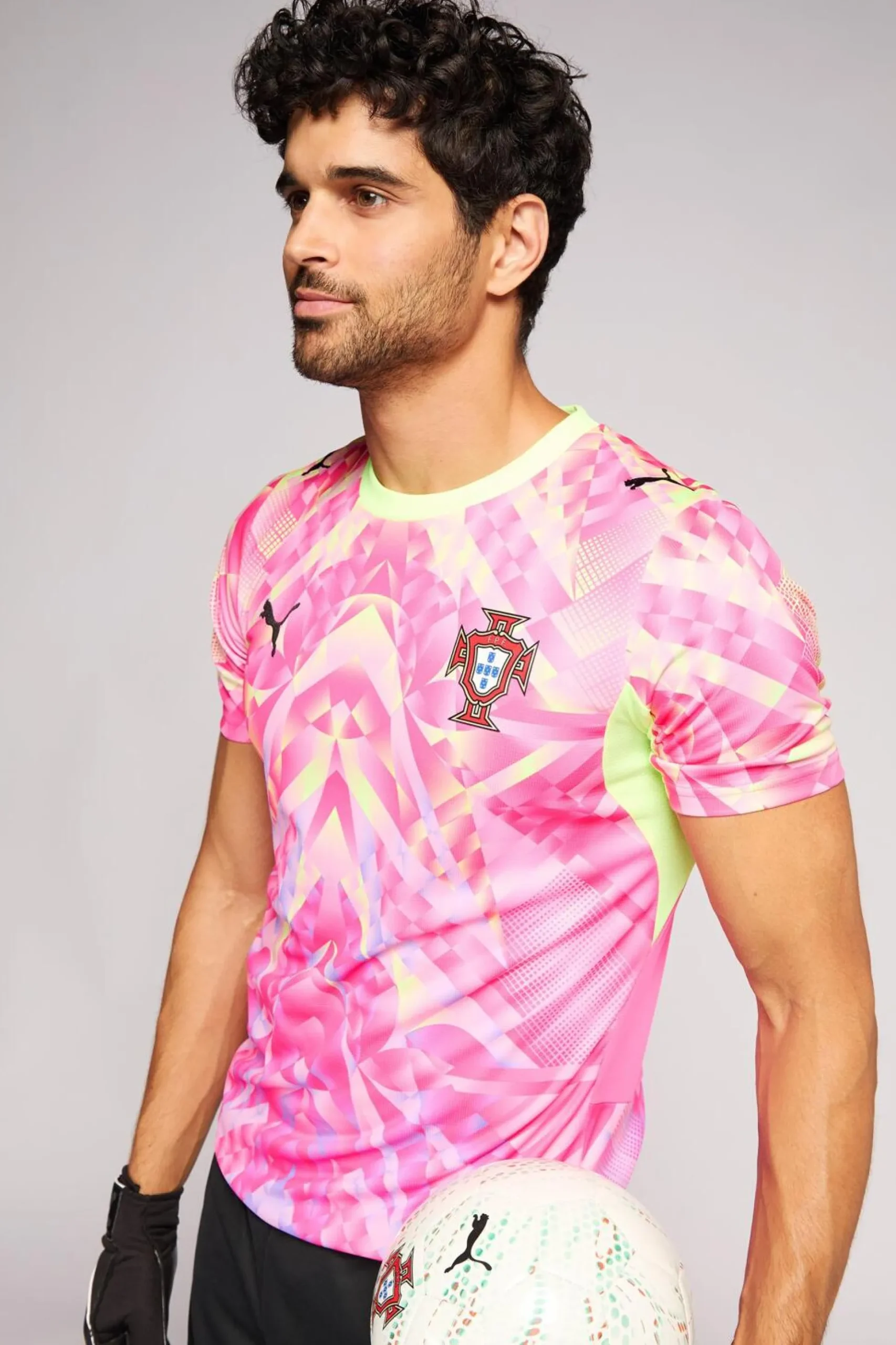 1ª Camiseta Portero Portugal Mundial 2026 Réplica