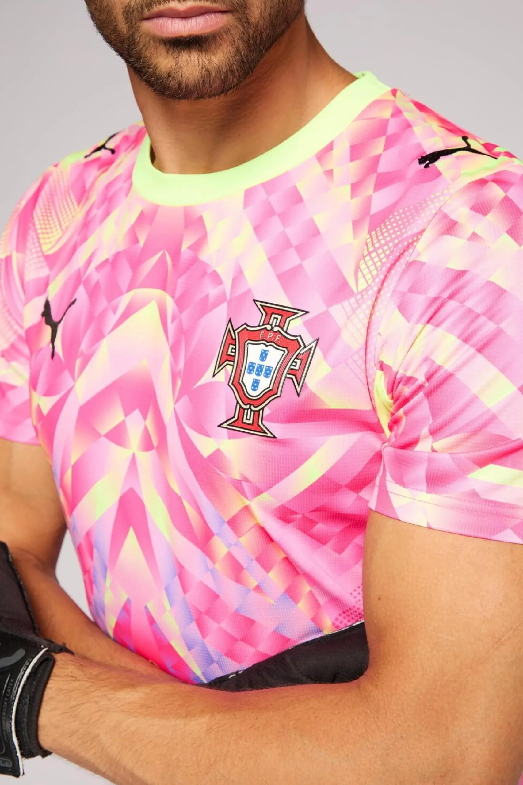 1ª Camiseta Portero Portugal Mundial 2026 Réplica