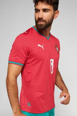 1ª Camiseta Portugal Mundial 2026 Bruno Fernandes Réplica