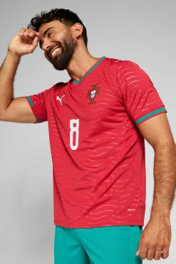 1ª Camiseta Portugal Mundial 2026 Bruno Fernandes Réplica