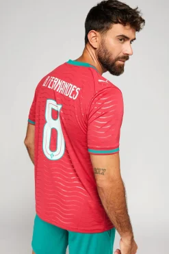 1ª Camiseta Portugal Mundial 2026 Bruno Fernandes Réplica