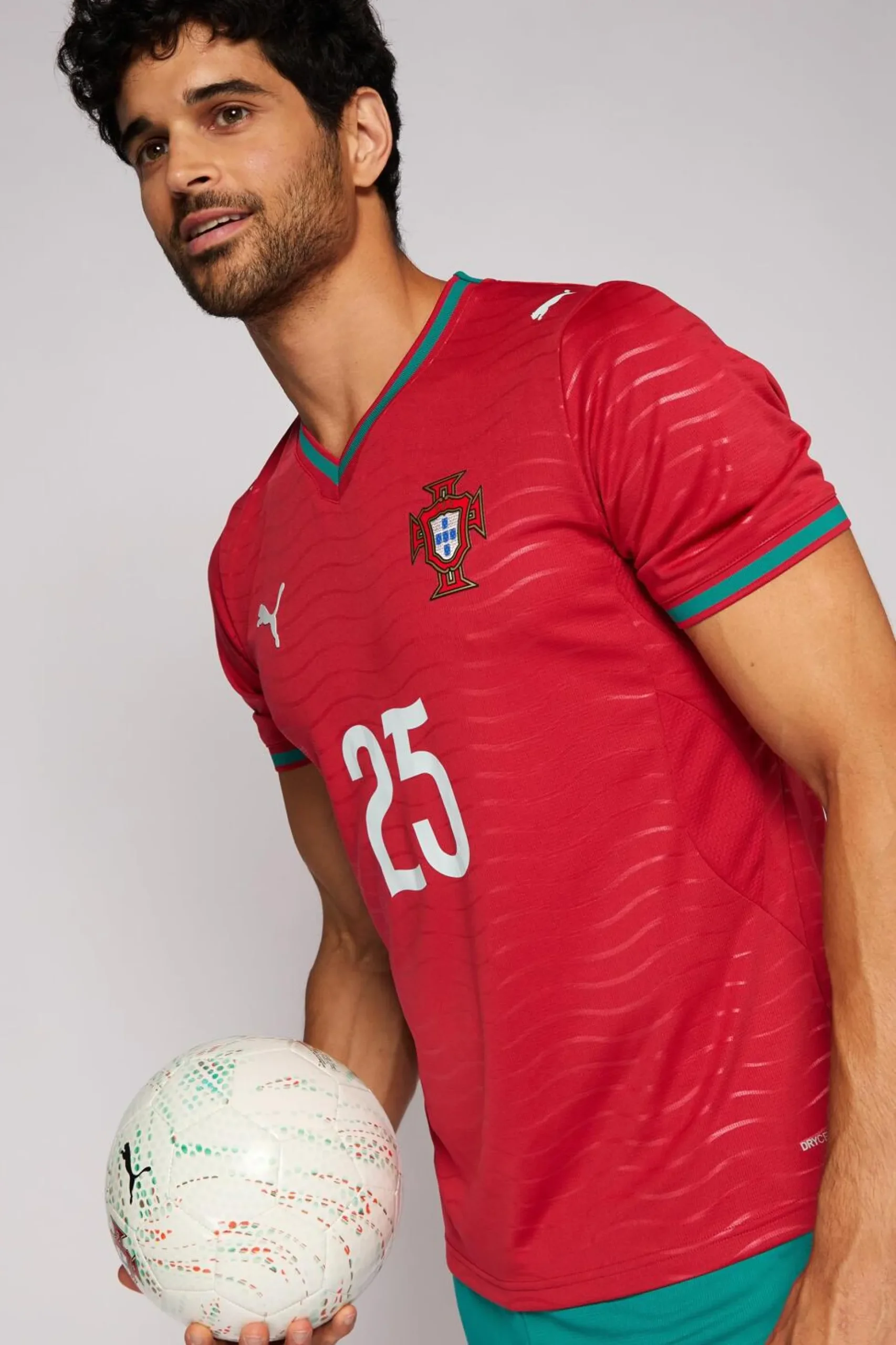 1ª Camiseta Portugal Mundial 2026 Nuno Mendes Réplica
