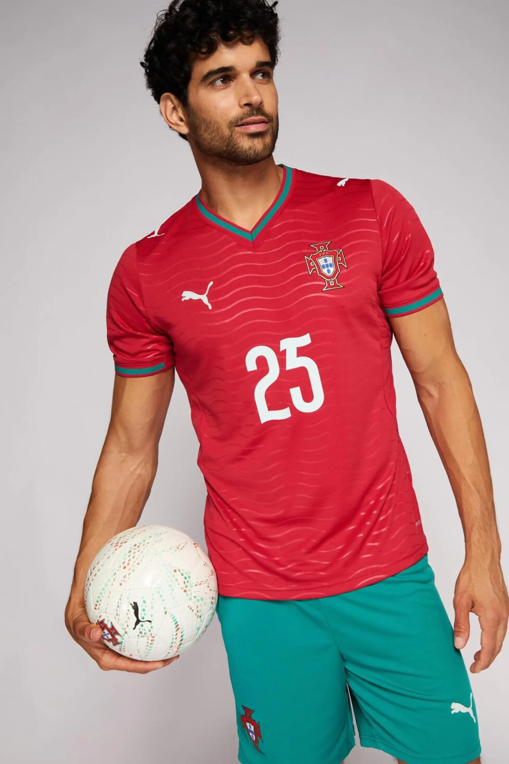 1ª Camiseta Portugal Mundial 2026 Nuno Mendes Réplica