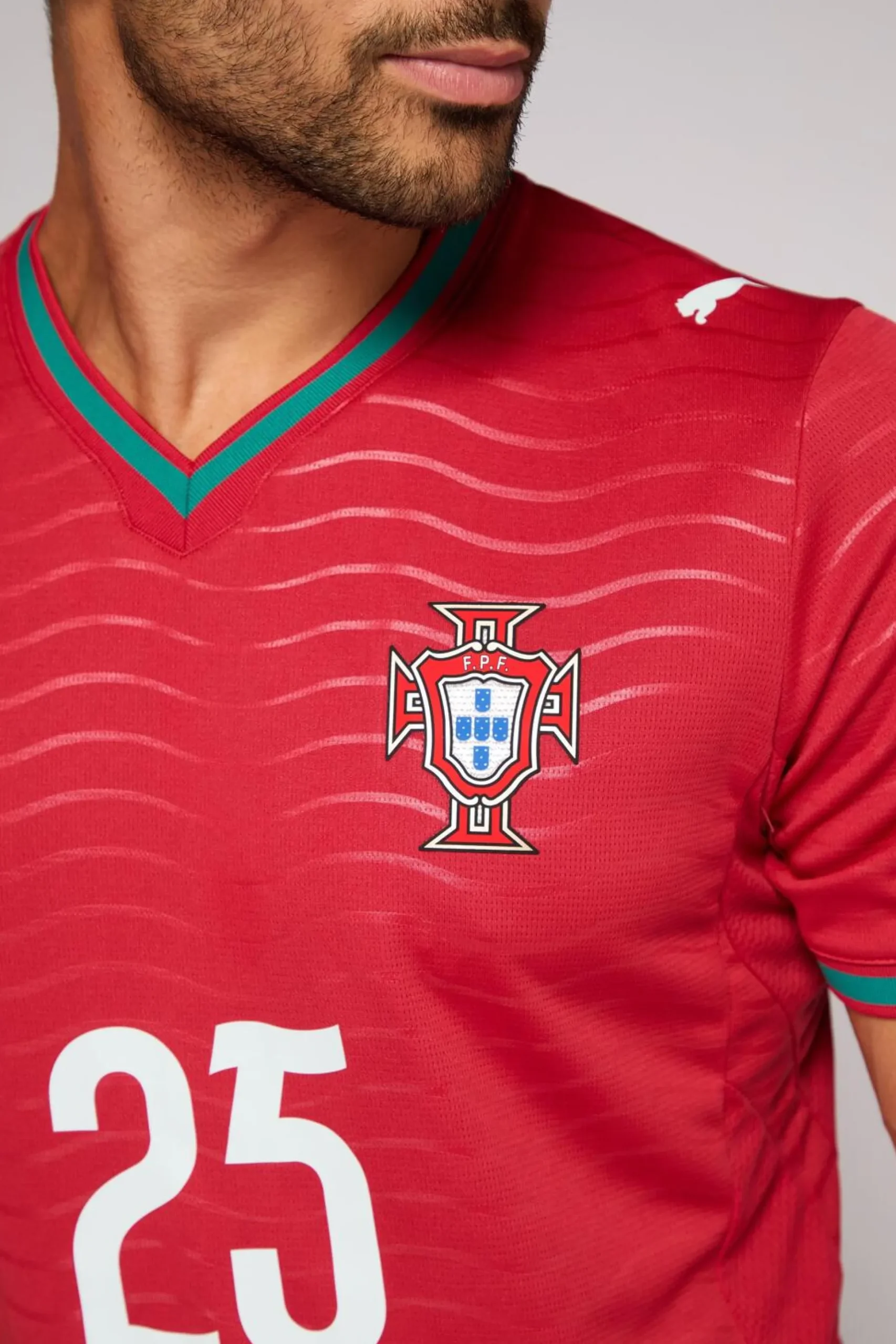 1ª Camiseta Portugal Mundial 2026 Nuno Mendes Réplica