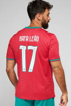 1ª Camiseta Portugal Mundial 2026 Rafael Leao Réplica