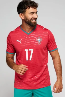 1ª Camiseta Portugal Mundial 2026 Rafael Leao Réplica