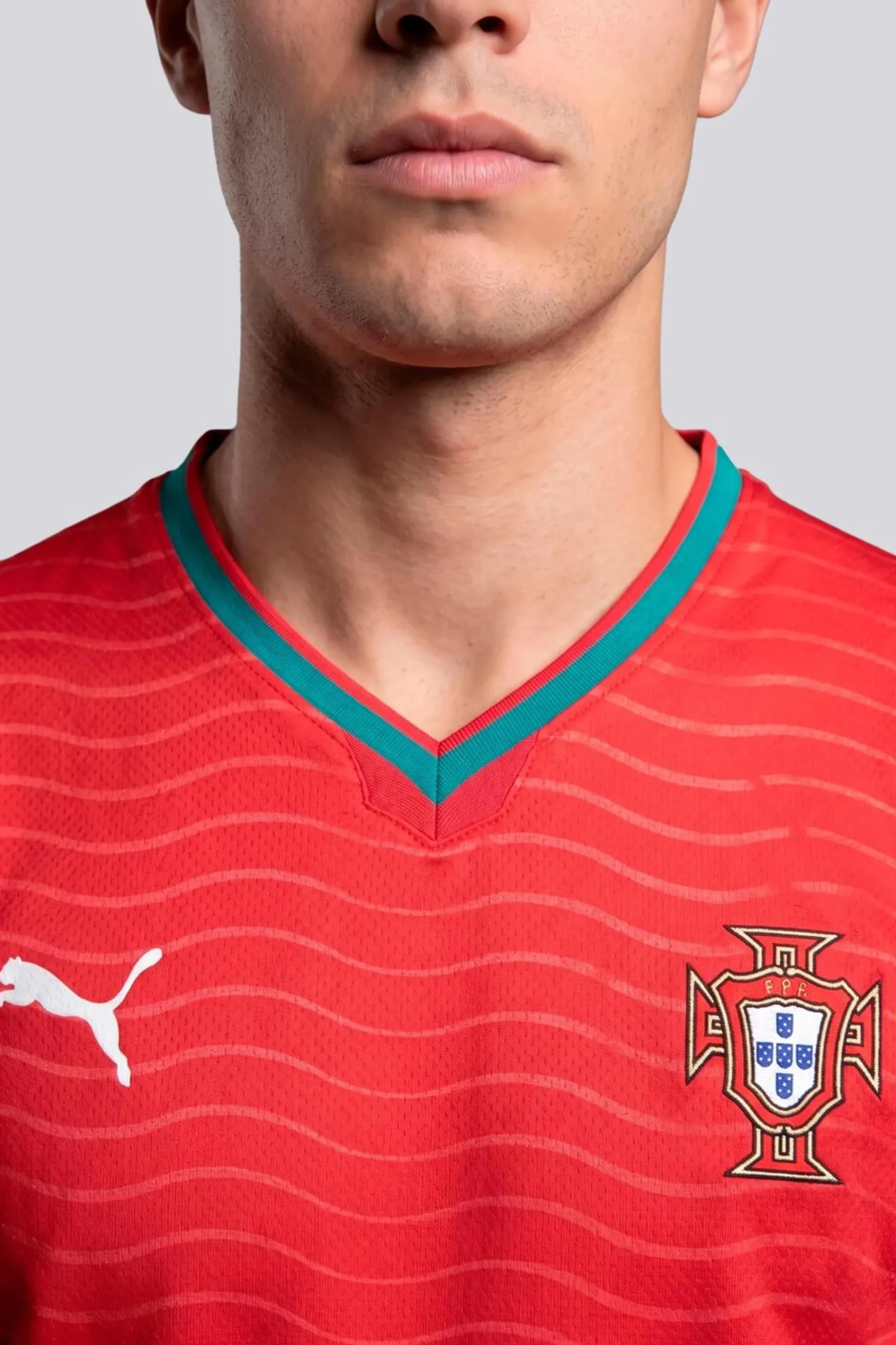 1ª Camiseta Portugal Mundial 2026 Réplica