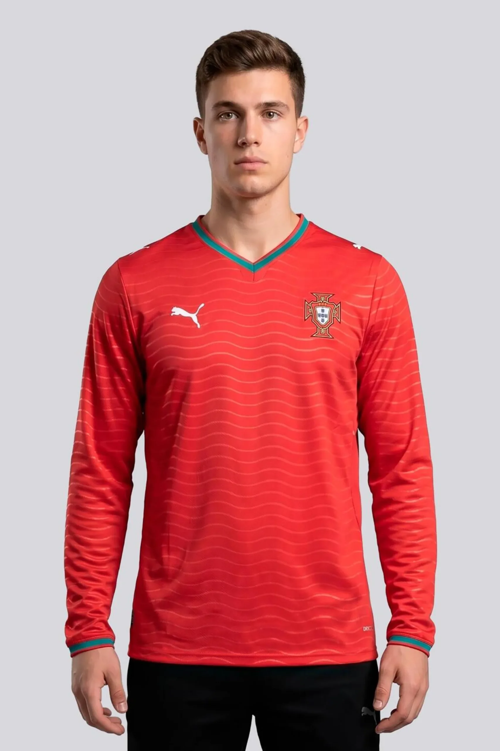 1ª Camiseta Portugal Mundial 2026 Réplica