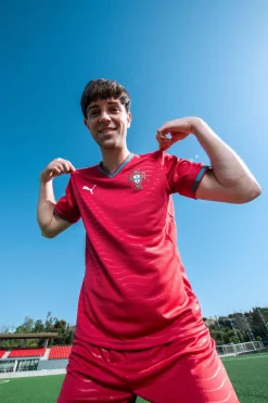 1ª Camiseta Portugal Mundial 2026 Réplica
