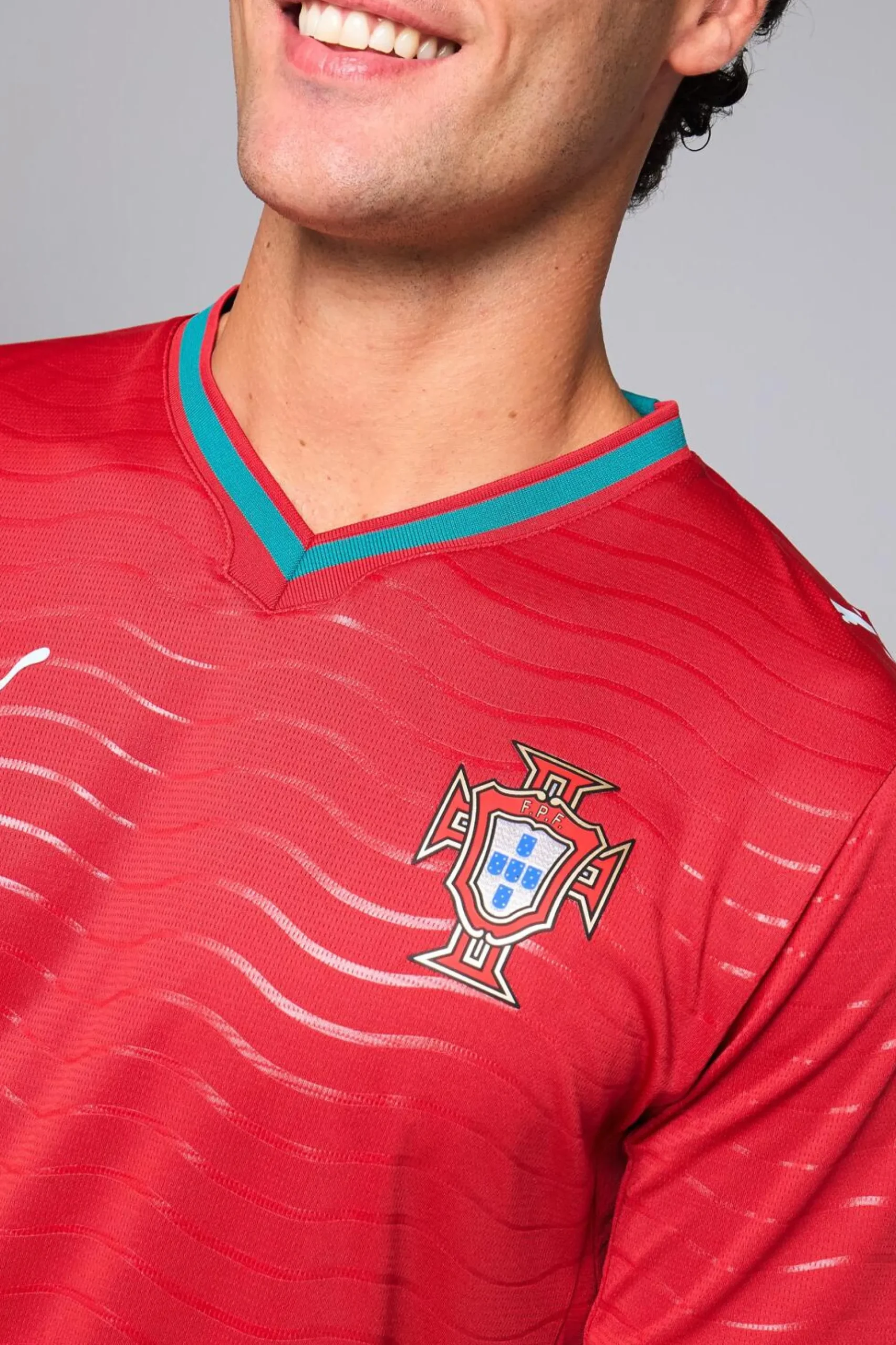 1ª Camiseta Portugal Mundial 2026 Réplica