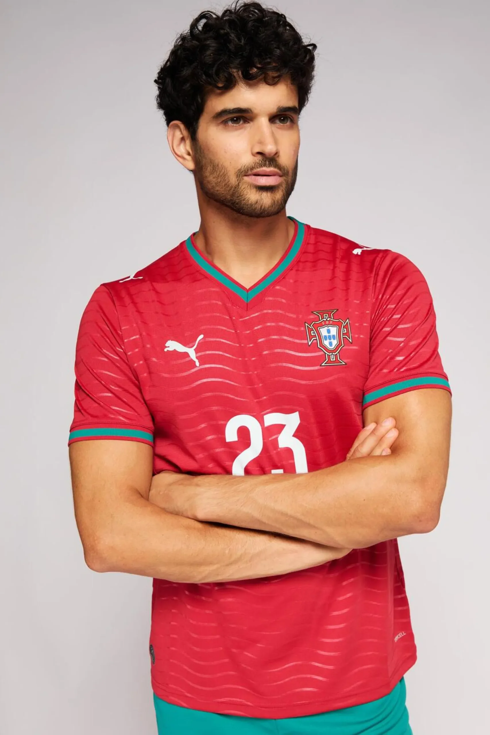 1ª Camiseta Portugal Mundial 2026 Vitinha Réplica