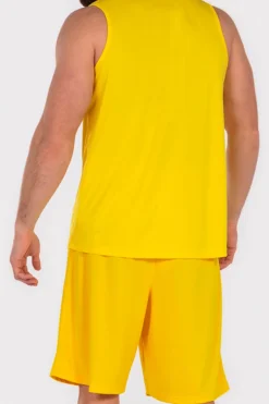 Camiseta Sin Mangas Joma Combi Basket Amarillo