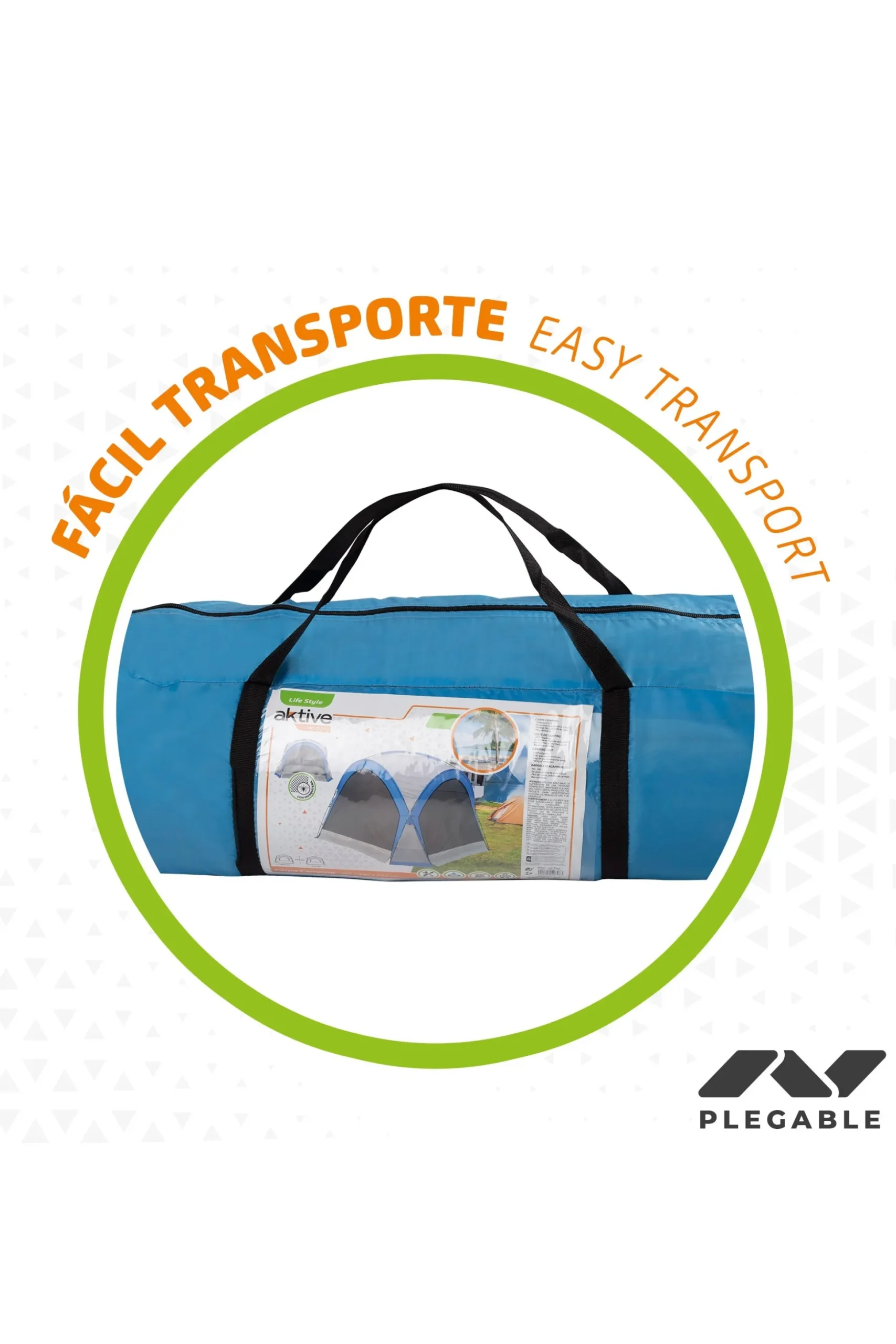 Carpa Camping Con Mosquitera Aktive