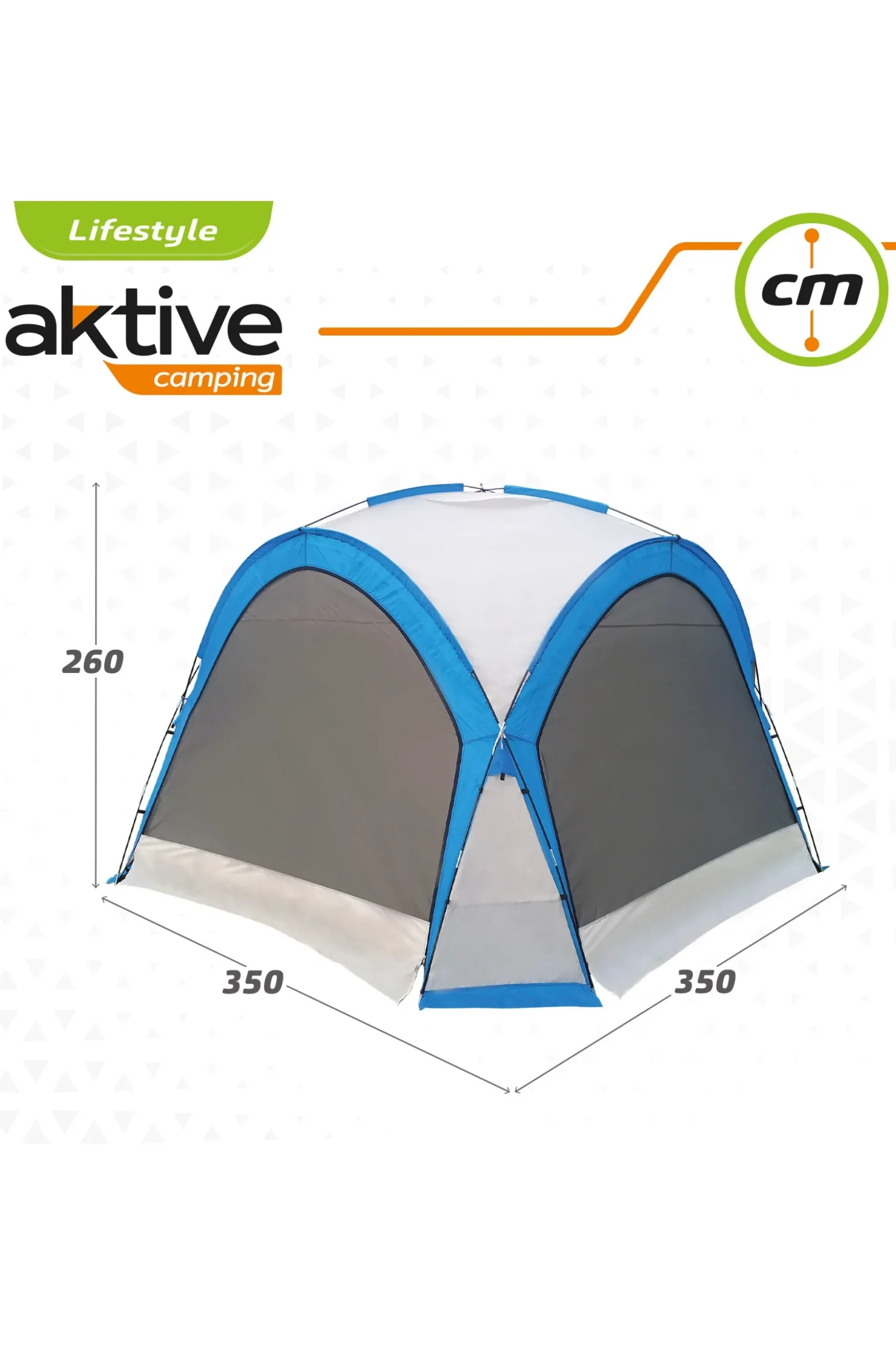 Carpa Camping Con Mosquitera Aktive