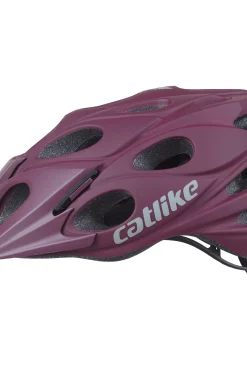 Casco Catlike Leaf Rojo Mate
