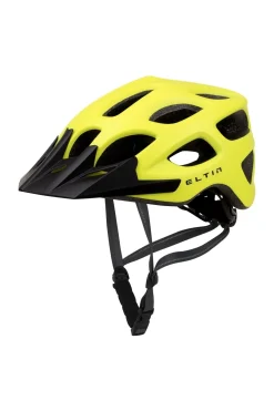 Casco Ciclismo Montaña Eltin Brave Color Amarillo Mate