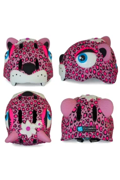 Casco De Bicicleta Leopardo Crazy Safety Homologado En 1078