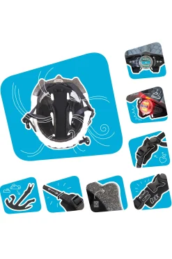Casco De Bicicleta Leopardo Crazy Safety Homologado En 1078