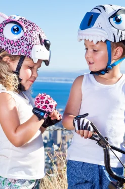 Casco De Bicicleta Leopardo Crazy Safety Homologado En 1078