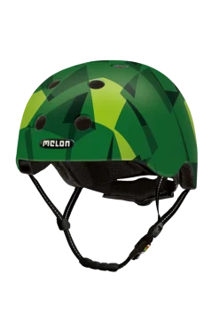 Casco De Bicicleta Melon Green Mamba Matte