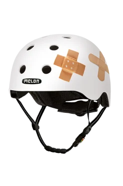 Casco De Bicicleta Melon Plastered White Matte