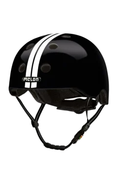 Casco De Bicicleta Melon “straight White Black”