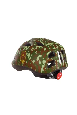 Casco Polisport Junior Luz Led Army