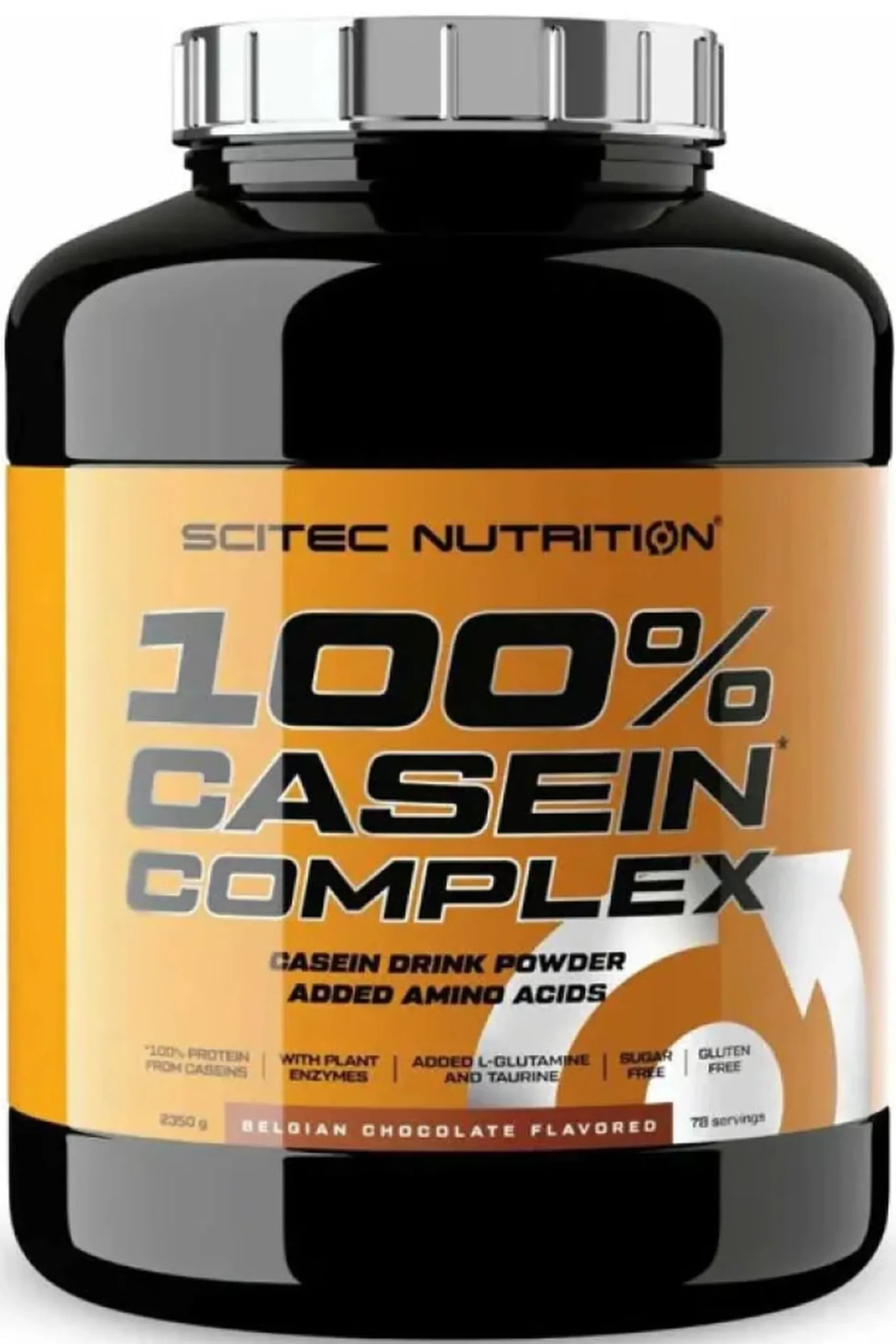 100% Casein Complex 2,27 Kg Chocolate Belga