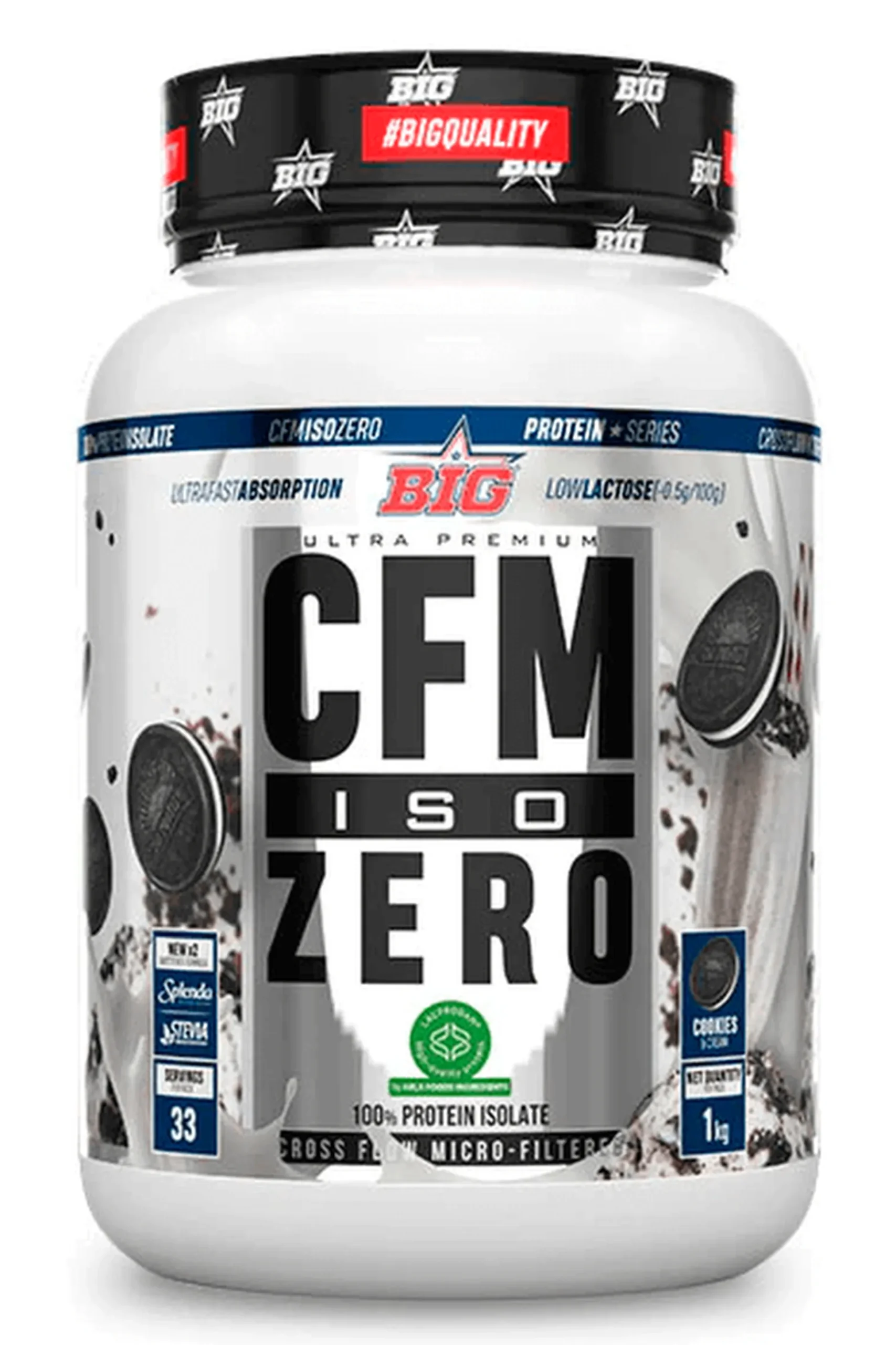 Cfm Iso Zero - 1 Kg De Big Sabor Cookies & Cream