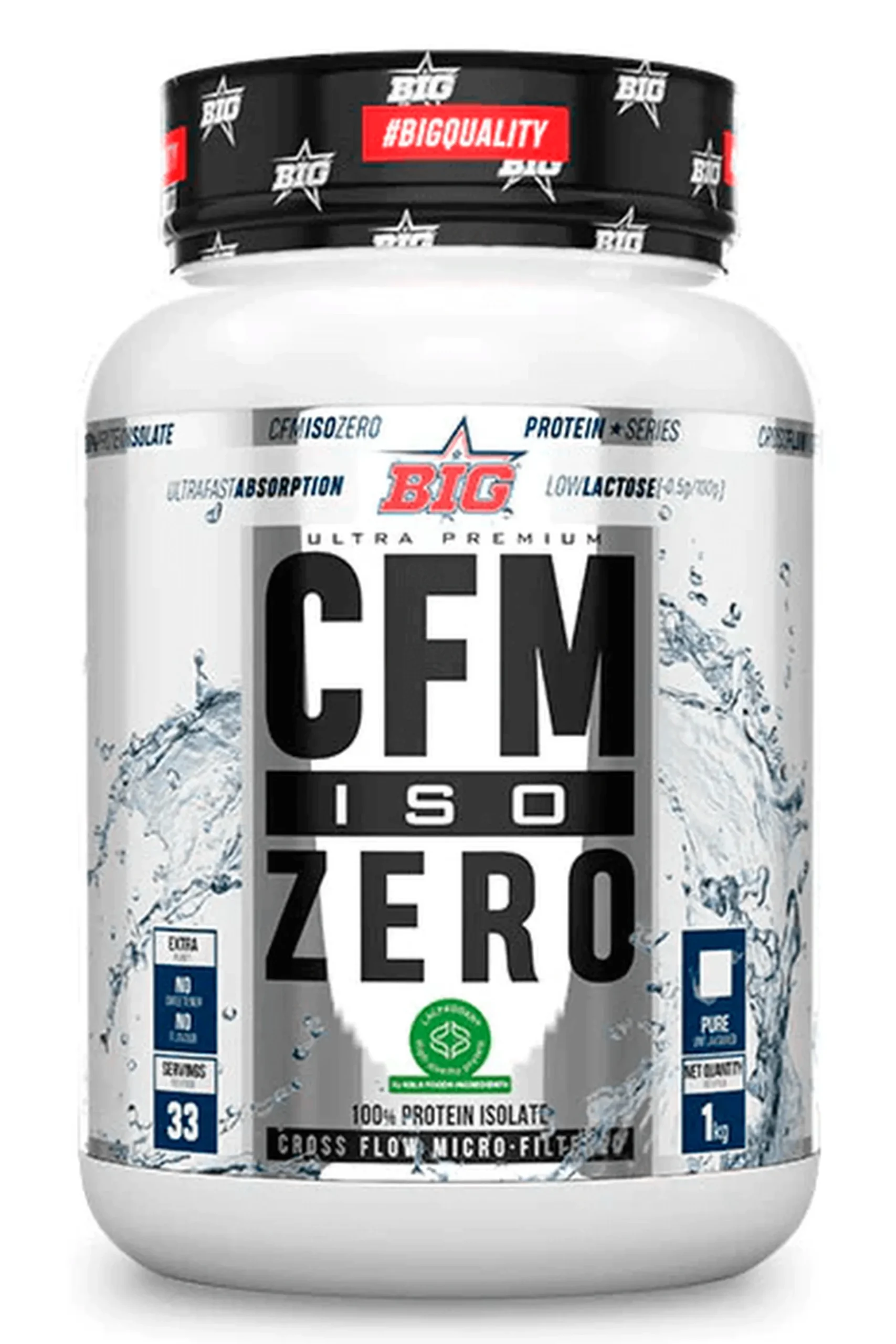 Cfm Iso Zero - 1 Kg De Big Sabor Neutro