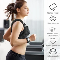 Chaleco De Entrenamiento Con Peso Y Tira Reflectante Costway