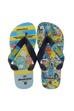 Chanclas De Playa Brasileras,printed 21 Monster