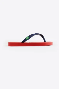 Chanclas De Playa Brasileras,clasica Combi Brasil Nl Kid ,hecho En Brazil