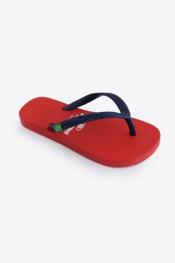 Chanclas De Playa Brasileras,clasica Combi Brasil Nl Kid ,hecho En Brazil