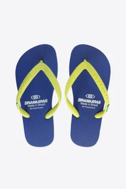 Chanclas De Playa Brasileras,clasica Combi Brasil Nl Kid ,hecho En Brazil
