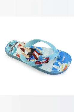 Chanclas De Playa Brasileras,printed 20 Surfers,hecho En Brazil