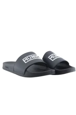 Chanclas Munich Flat Slider 3d Logo Black. 8540039