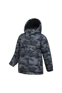 Chaqueta Acolchada Impreso De Resistente Al Agua / Mountain Warehouse Snow II (verde