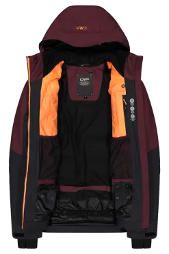 Chaqueta Campagnolo Man Jacket Zip Hood Ski