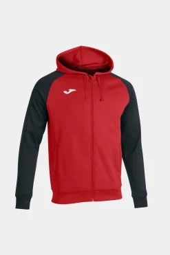 Chaqueta Con Capucha Joma Academy IV Rojo Negro