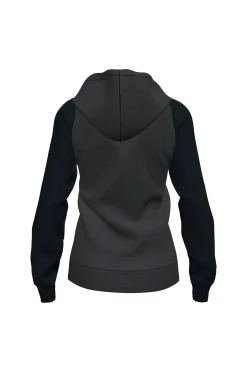 Chaqueta Con Capucha Joma Academy IV Antracita Negro