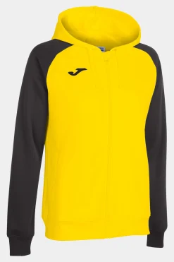 Chaqueta Con Capucha Joma Academy IV Amarillo Negro